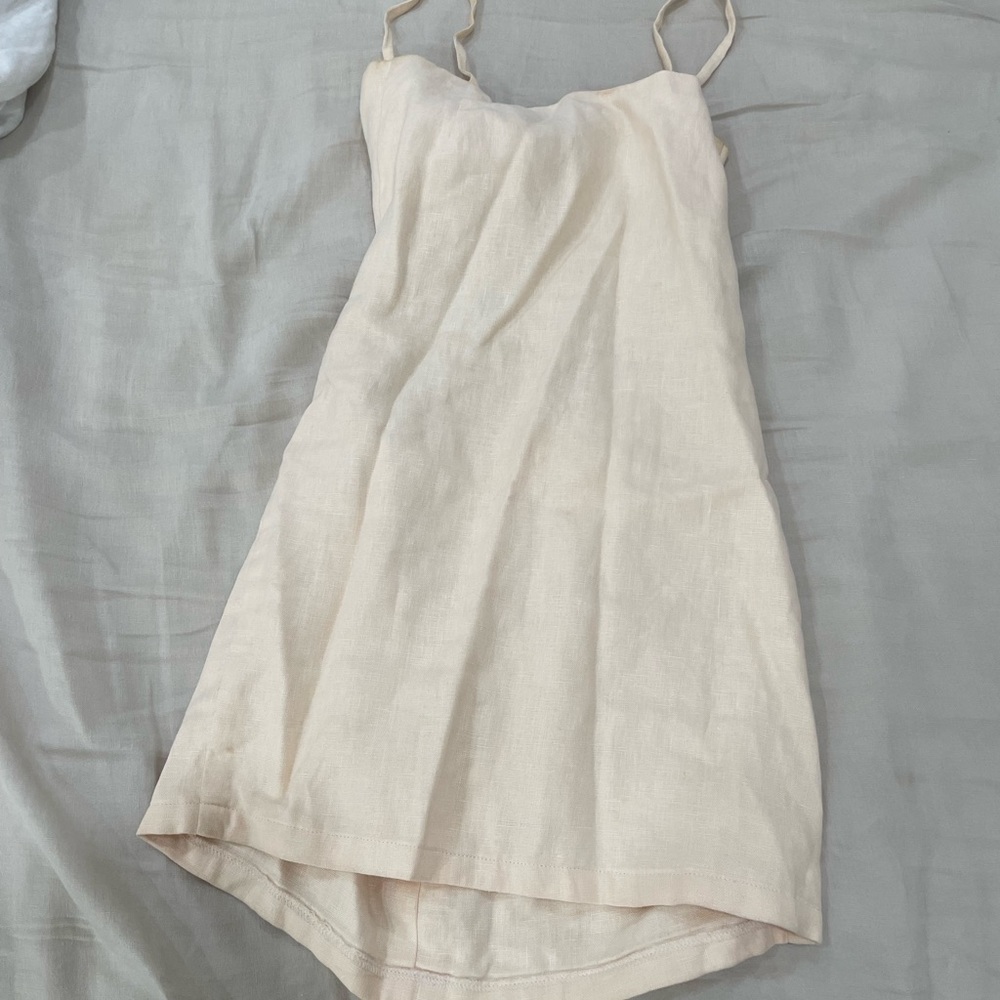 Sir pale pink mini dress